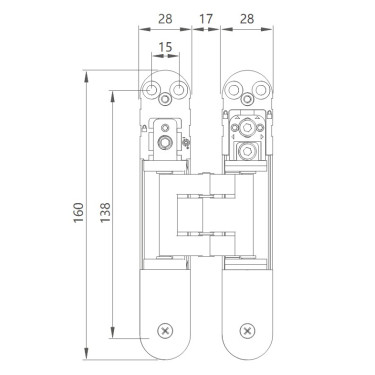 DMJ 340 SGP полированная латунь (нержавеющая сталь)