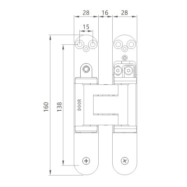 DMJ 340 ZSM матовый хром