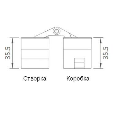 DMJ 540 ZBR темная бронза