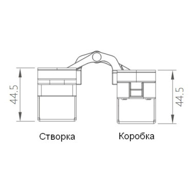 DMJ 648 SSM матовая нержавеющая сталь